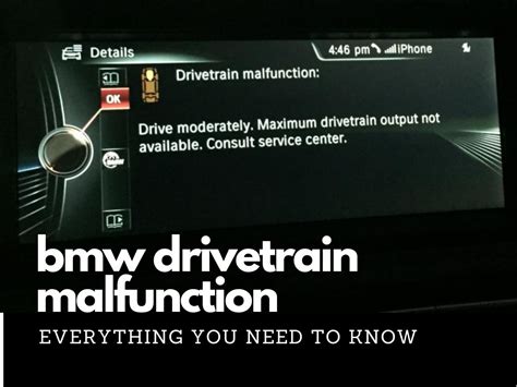 drivetrain malfunction|bmw 320i drivetrain malfunction warning.